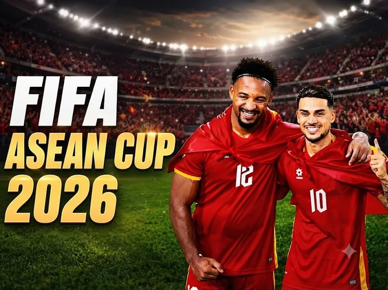 Việt Nam sẽ phải cạnh tranh quyết liệt với Thái Lan, Philippines và Pakistan tại FIFA ASEAN Cup 2026.