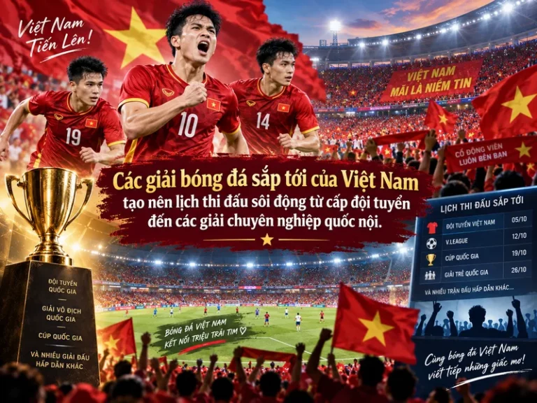 Các giải bóng đá sắp tới của Việt Nam đáng chờ đợi năm nay